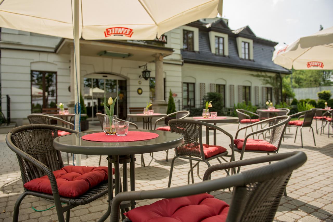 Hotel Dwor Kosciuszko Krakkó Kültér fotó The restaurant
